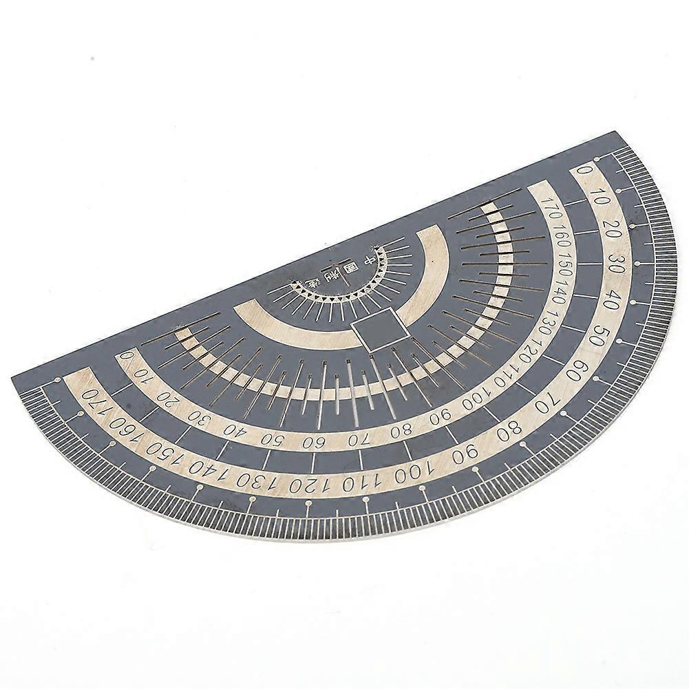 Protractor Angle Measuring Tool for Woodworking Stainless Steel Ruler