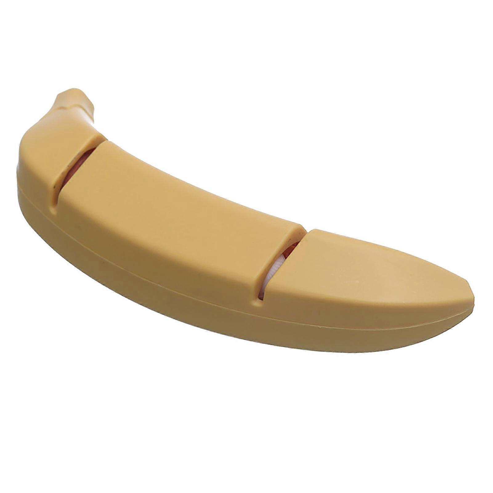 Yellow Banana Design 2 Slot Kitchen Knives Sharpener Blade Sharpening Tool