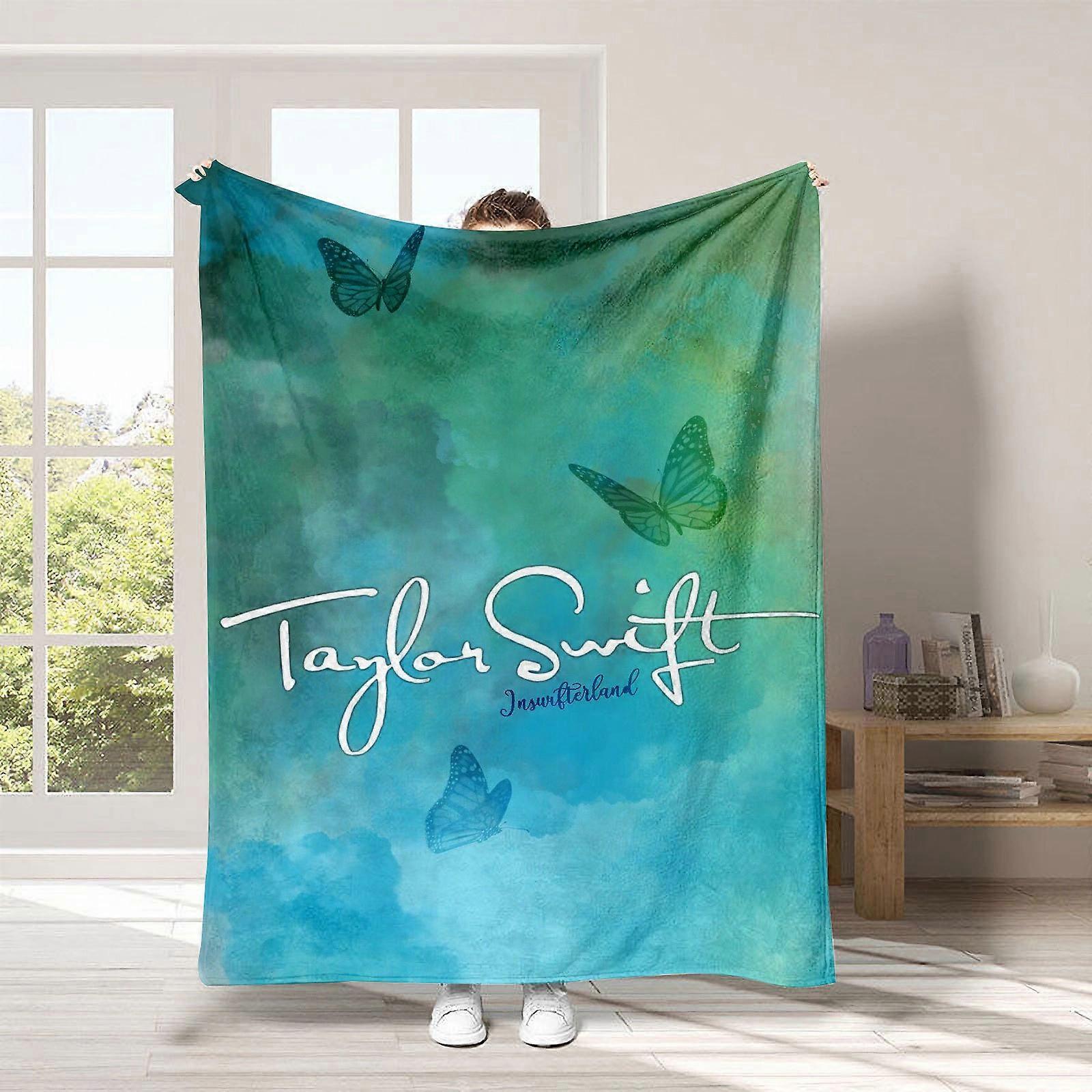 Novinka Taylor Swift TaylorSwift deka Taylor Swift obklopujúca hrubá flanelová deka MT03