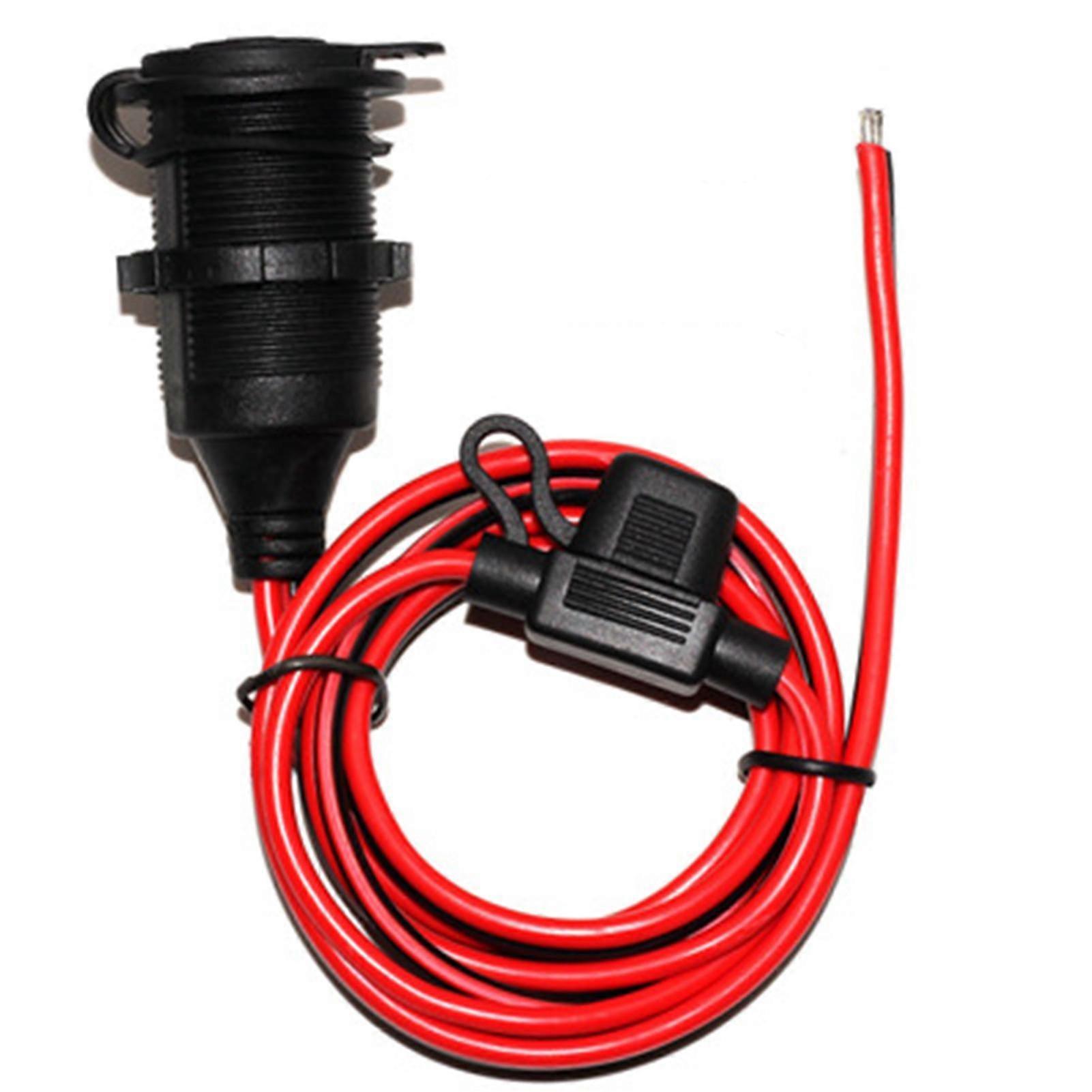 Multifunctional Car Motorboat Waterproof Cover Cigarette Lighter Socket USB Port