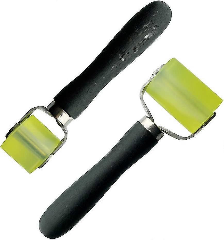 2pcs Car Vehicle Sound Deadener Application Rolling Wheel Rollerlarge+small