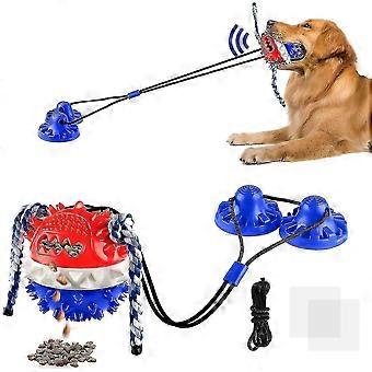 Dog Indestructible Chew Interactive Toys With Suction Cup Dog Toys For Large Medium Breed Dog