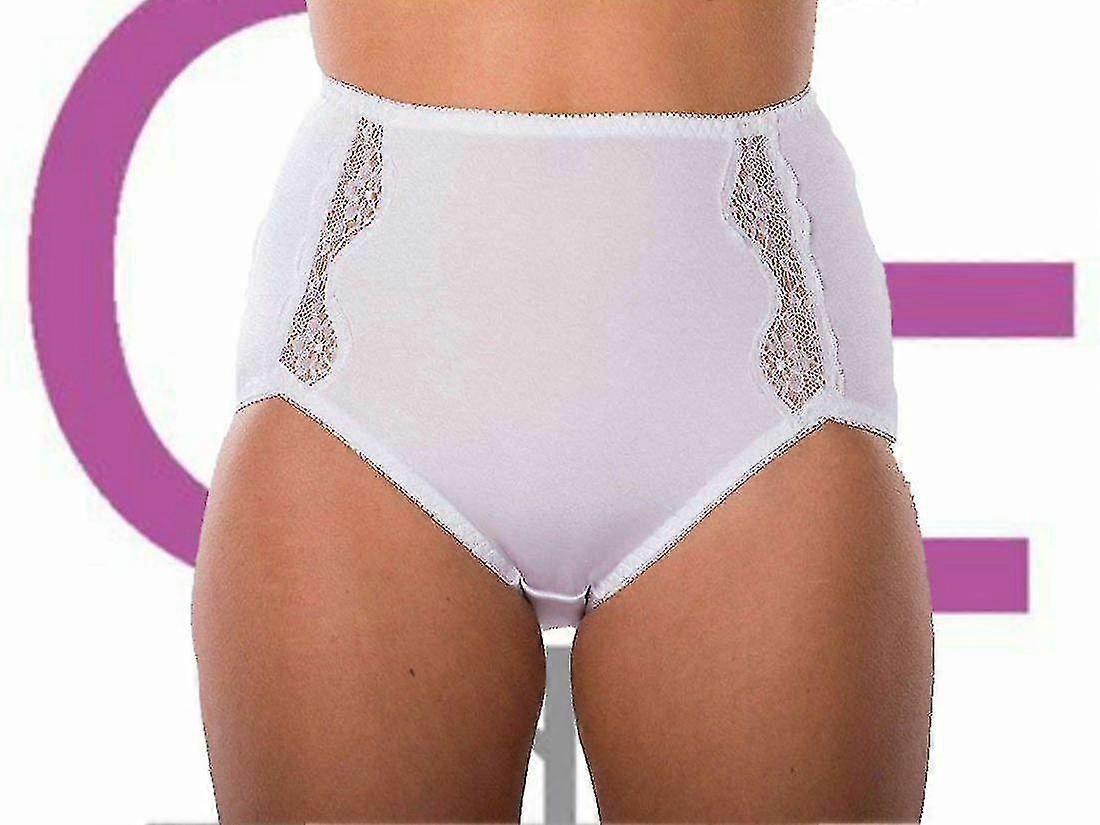 Weißer elastischer Stützgürtel (838)