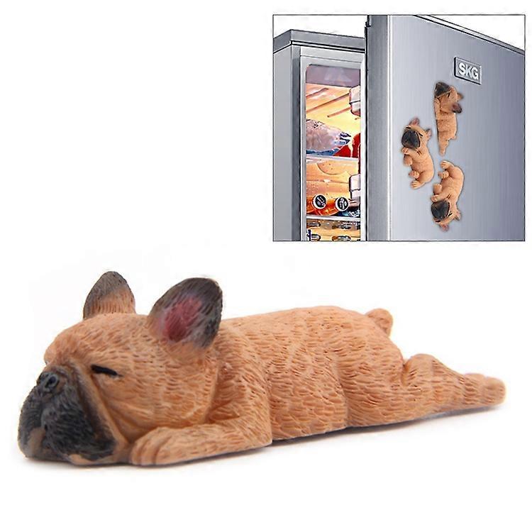 3D Bulldog Fridge Magnet