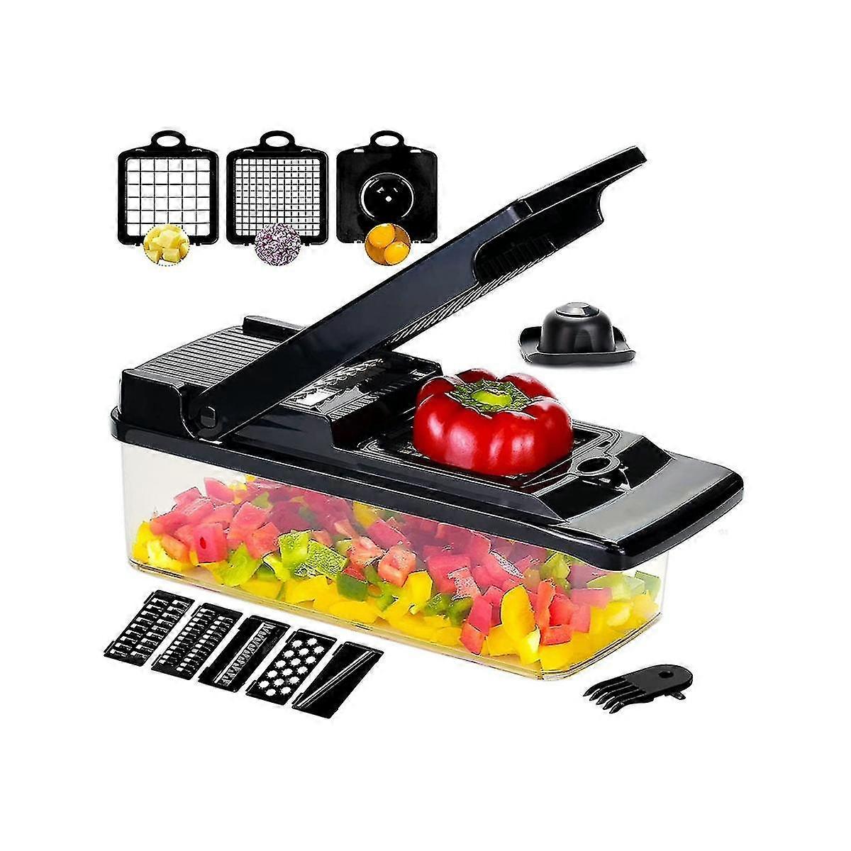 , Pro Lökhackare, 11-i-1-skärare Professionell mathackare Multifunktionell