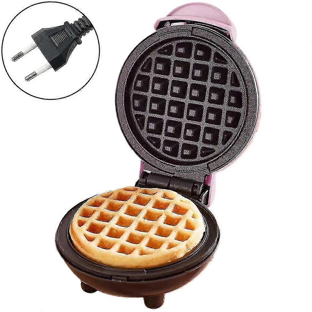 350w Mini Waffle Maker Kitchen Electric Cake Baking Pan Kids Breakfast Machine