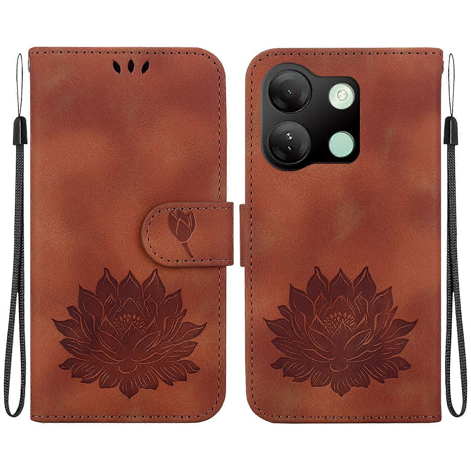 Lotus Leather Case For Infinix Smart 7 HD
