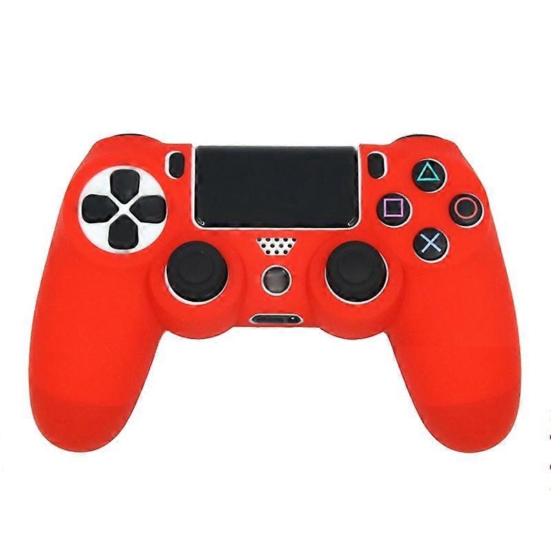 For Soft Silicone Flexible Rubber Shell Cover For PS4 Sony Playstation 4 Slim Controller Case Video Game Controller Accessories