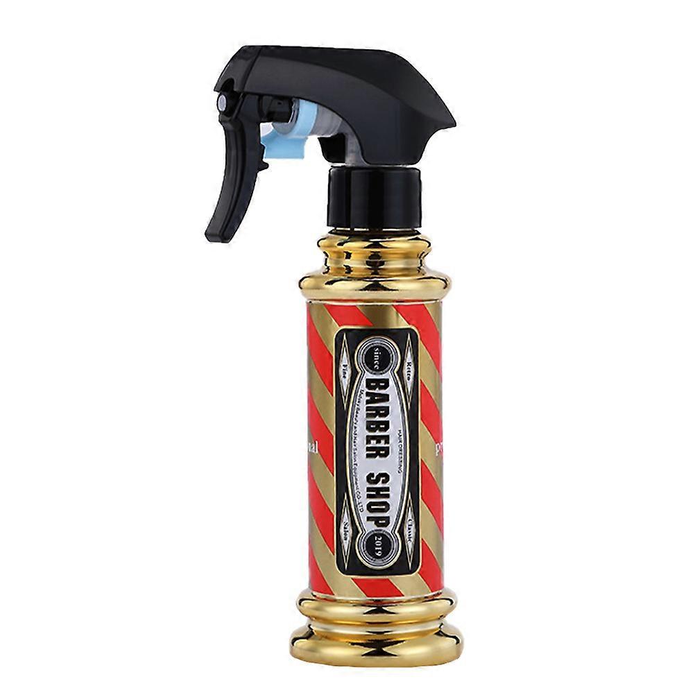 1Pc Cleansers Spray Bottle Retro Style Sprayer Salon Empty Spray Bottle (Golden)