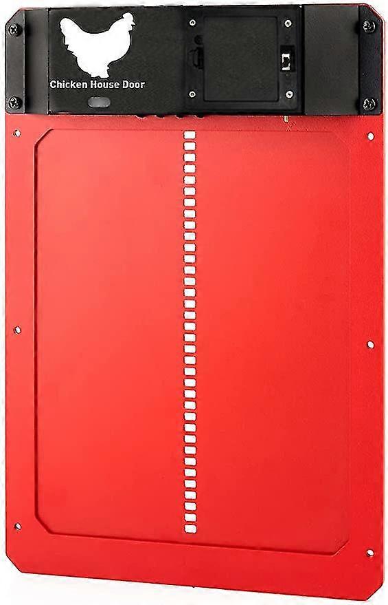 Light Sensing Automatic Chicken Coop Door Pet Door