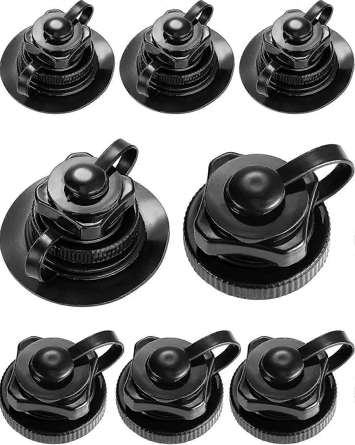8 Pieces Boston Valve Replacement Fit Air Valve For Inflatable Kayak Rubber Dinghy Pool Boat Airbeds