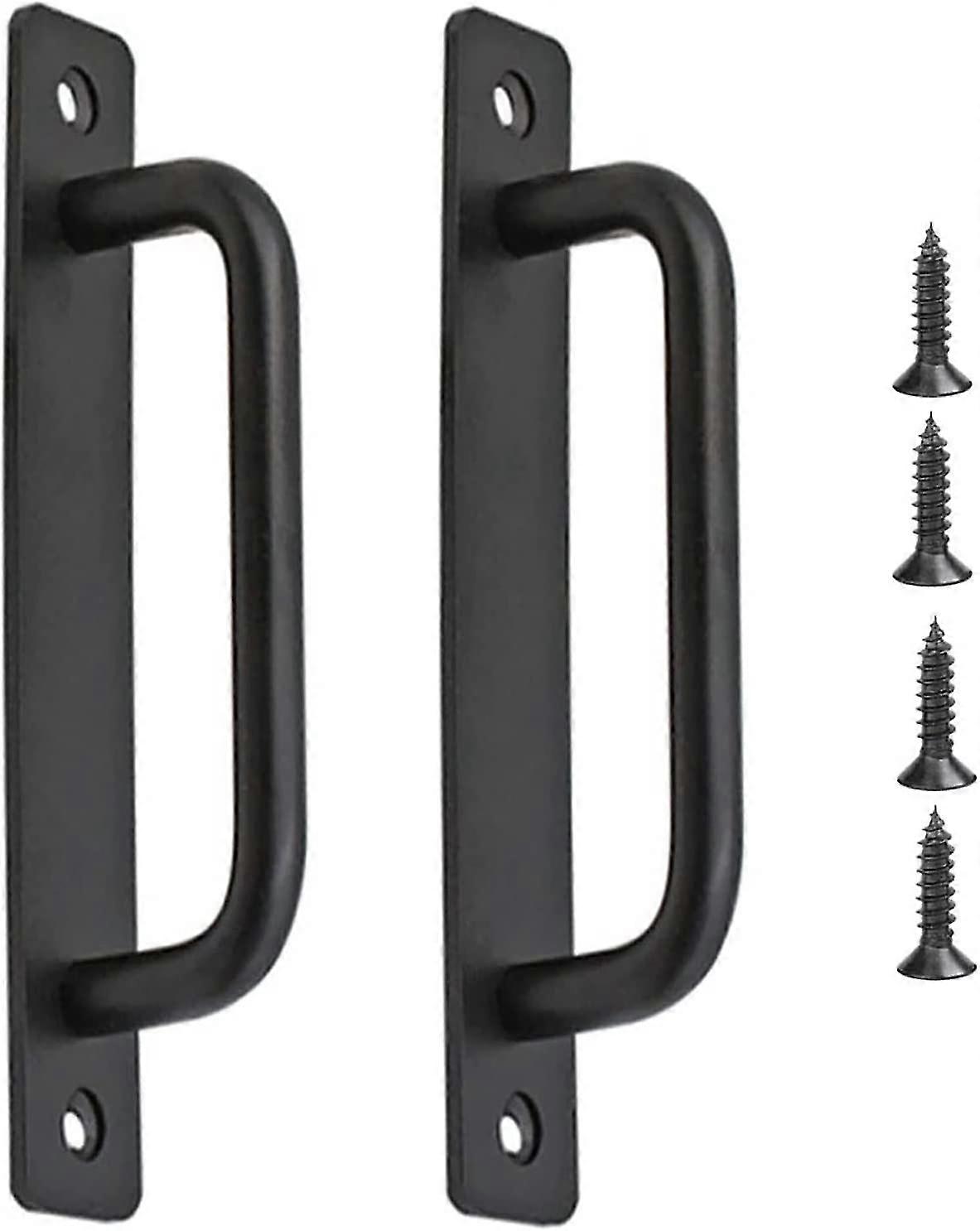 2 stk aluminiumslegering fast dørhåndtak