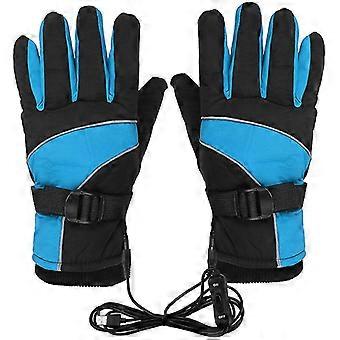 12v Guantes térmicos eléctricos cálidos de invierno Carga USB Motocicleta Moto Scooter-MXBC
