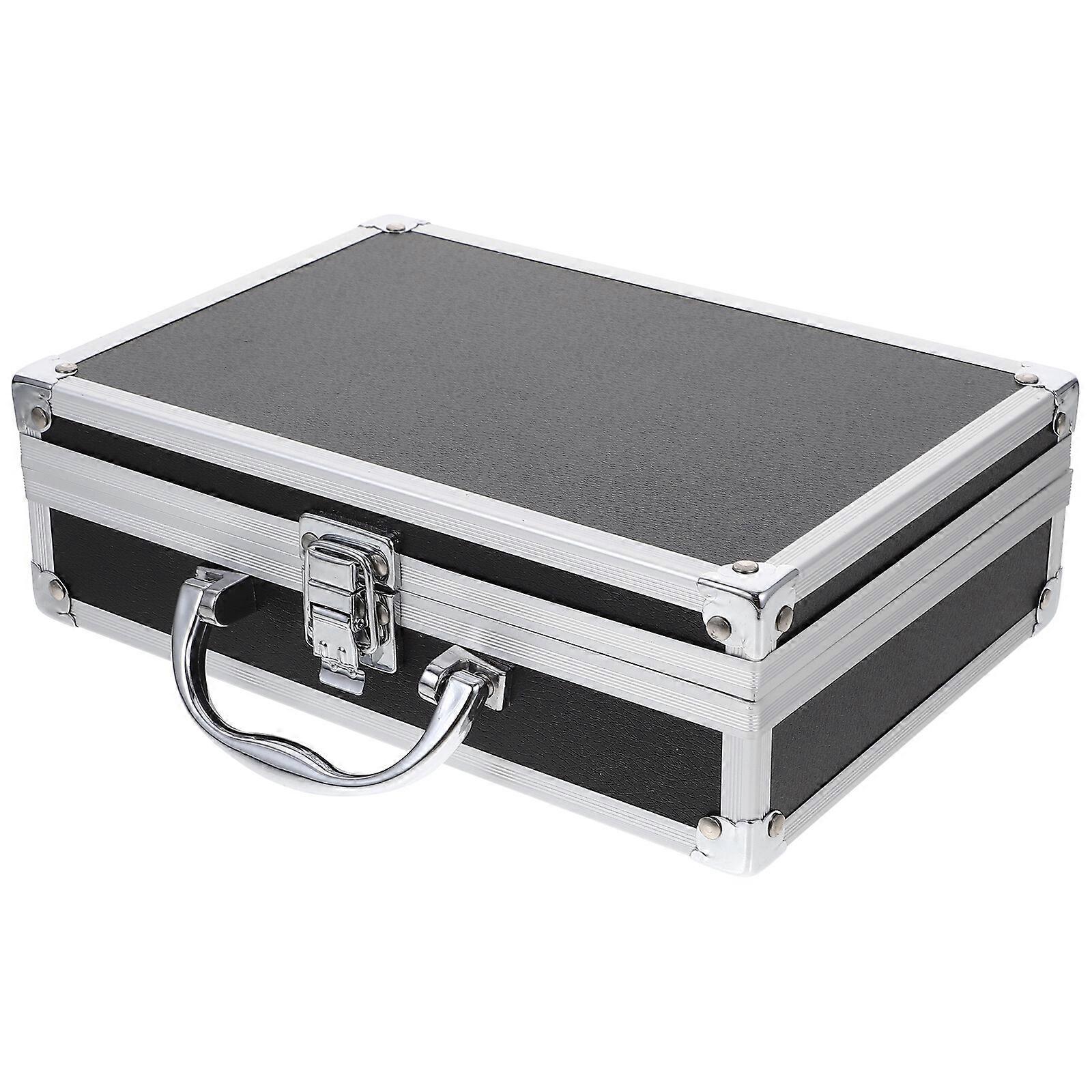 Handheld Container Multi-functional Tool Briefcase Aluminium Case Gadget Storage Box