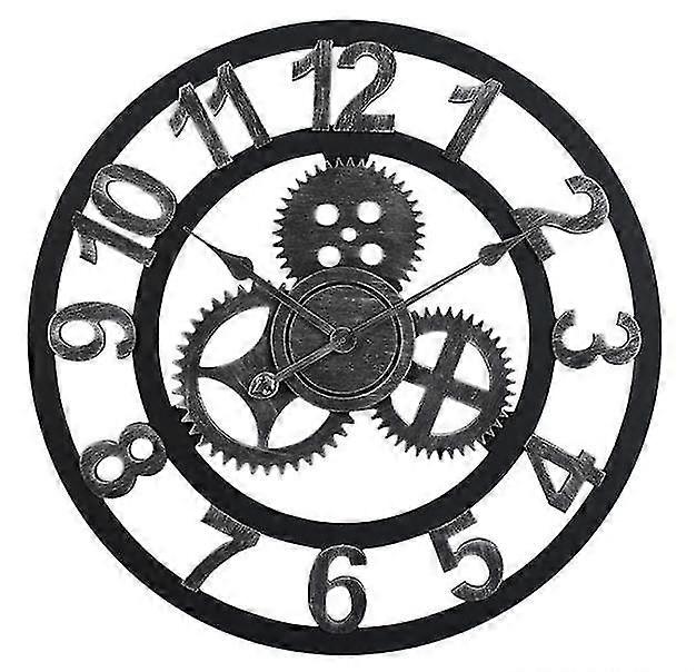 Gear Wall Clock Decorative,retrowall Clock
