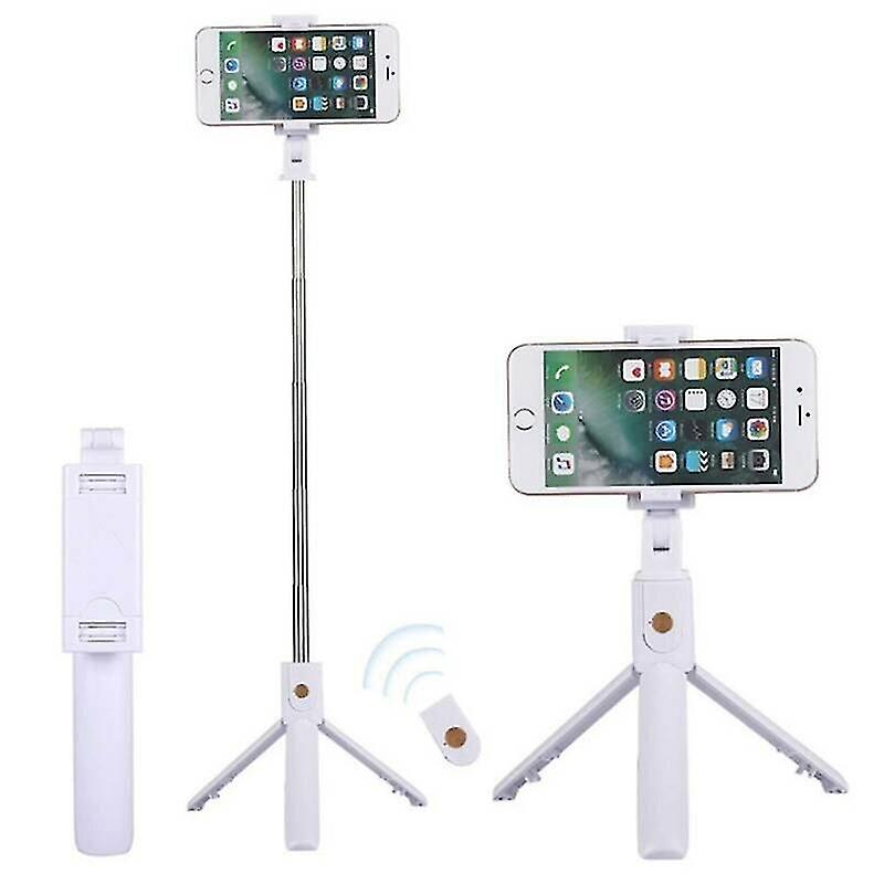 Android Telescopic Tooth Selfie Stick Phone Holder Iphone Tripod