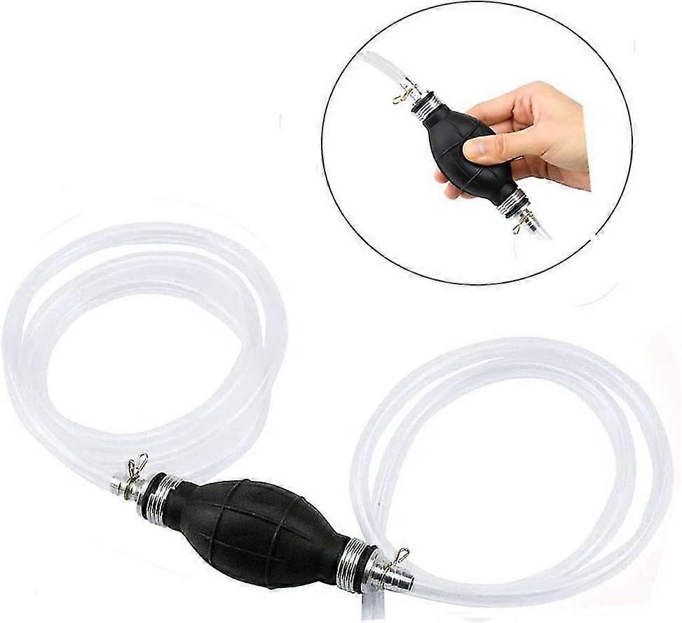 Transfer Pump Suction Pipe Fuel Petrol Pump, Siphon Gasoline Pump With Pump