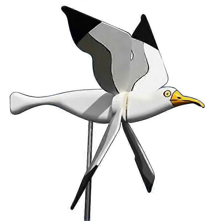Seagull Windmill Wind Spinner Ornaments Lawn Decor