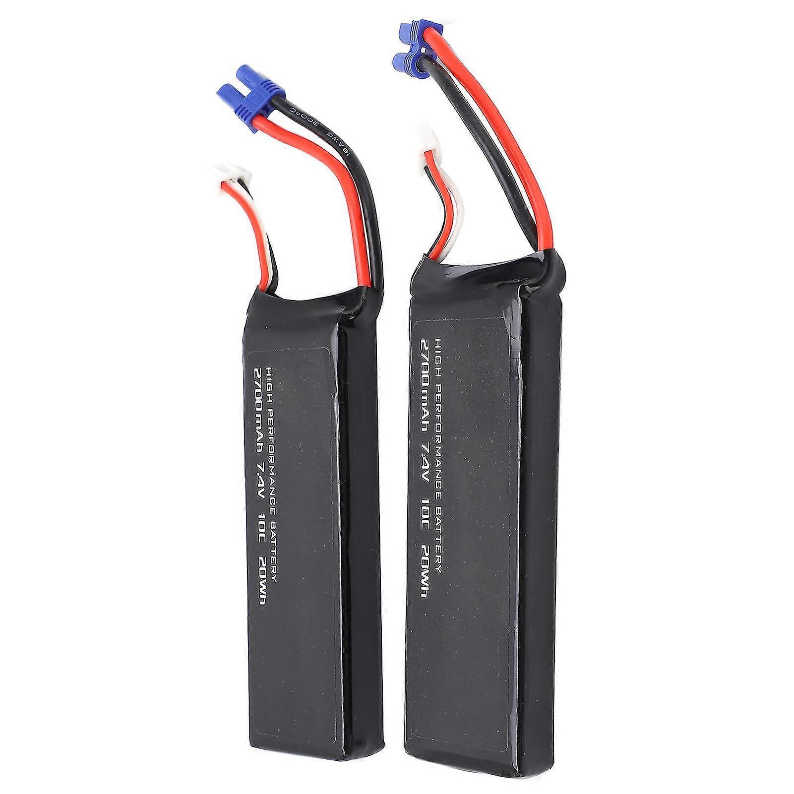 Hubsan H501 RC Quadcopter ανταλλακτικό - 2pcs/lot 7.4v 2700mah μπαταρία Lipo