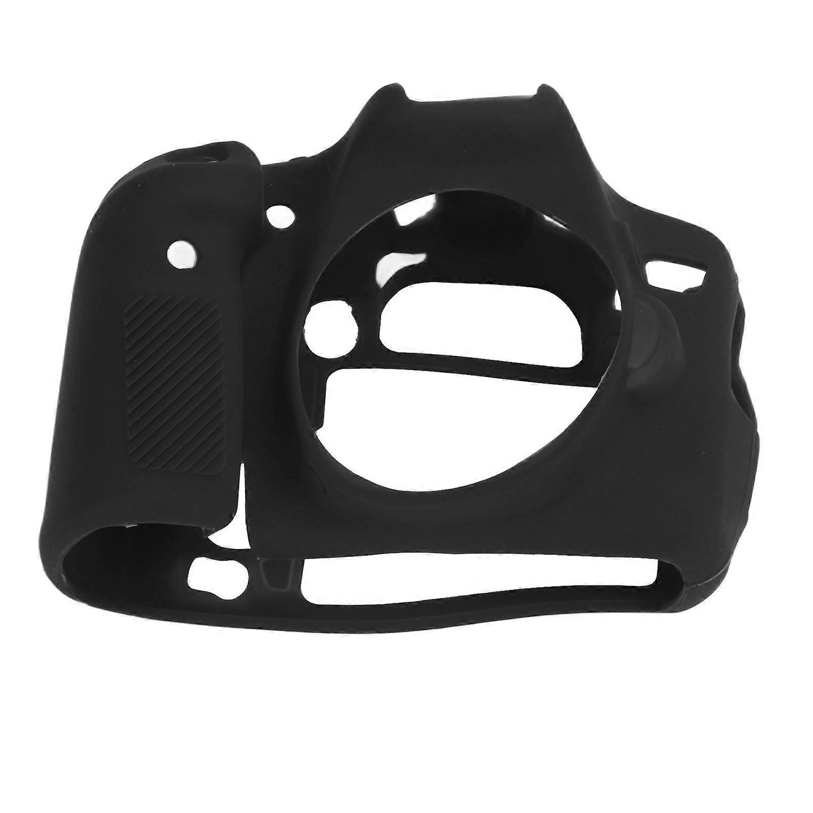Silicone Protective Housing Camera Case Body Frame Shell Cover Skin for EOS 70D Digital CameraBlack