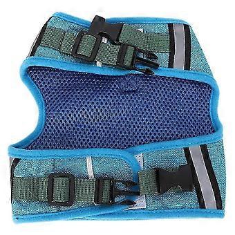 Polyester Breathable Mesh Vest style Pet Chest Strap Harness Pulling Traction Leash Rope for Dogs Ca