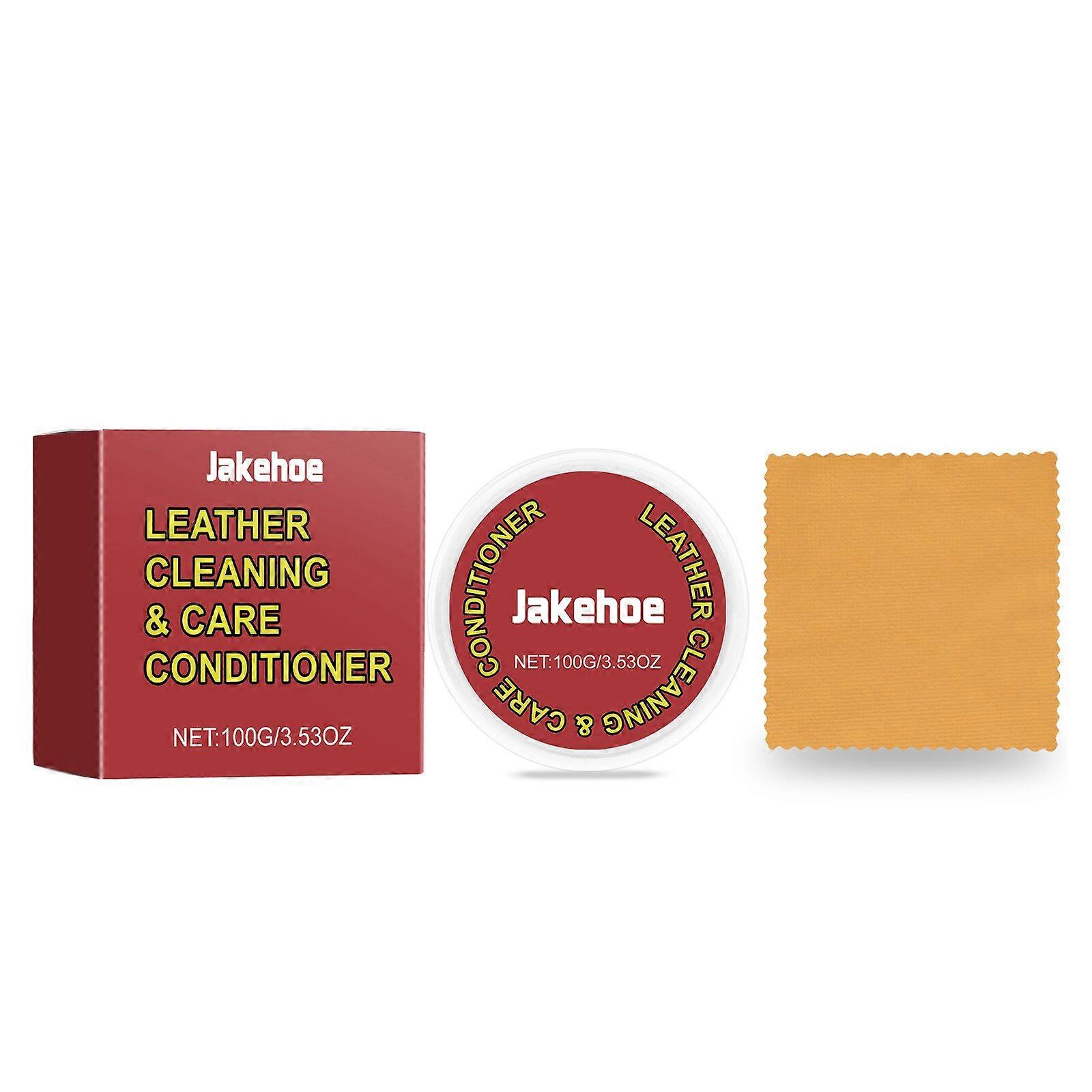 Crème nettoyante multifonctionnelle pour cuir Élimination des taches en profondeur et entretien en douceur pour canapés, sacs et plus encore | Facile à utiliser, à action rapide, adapté à tous les cuirs