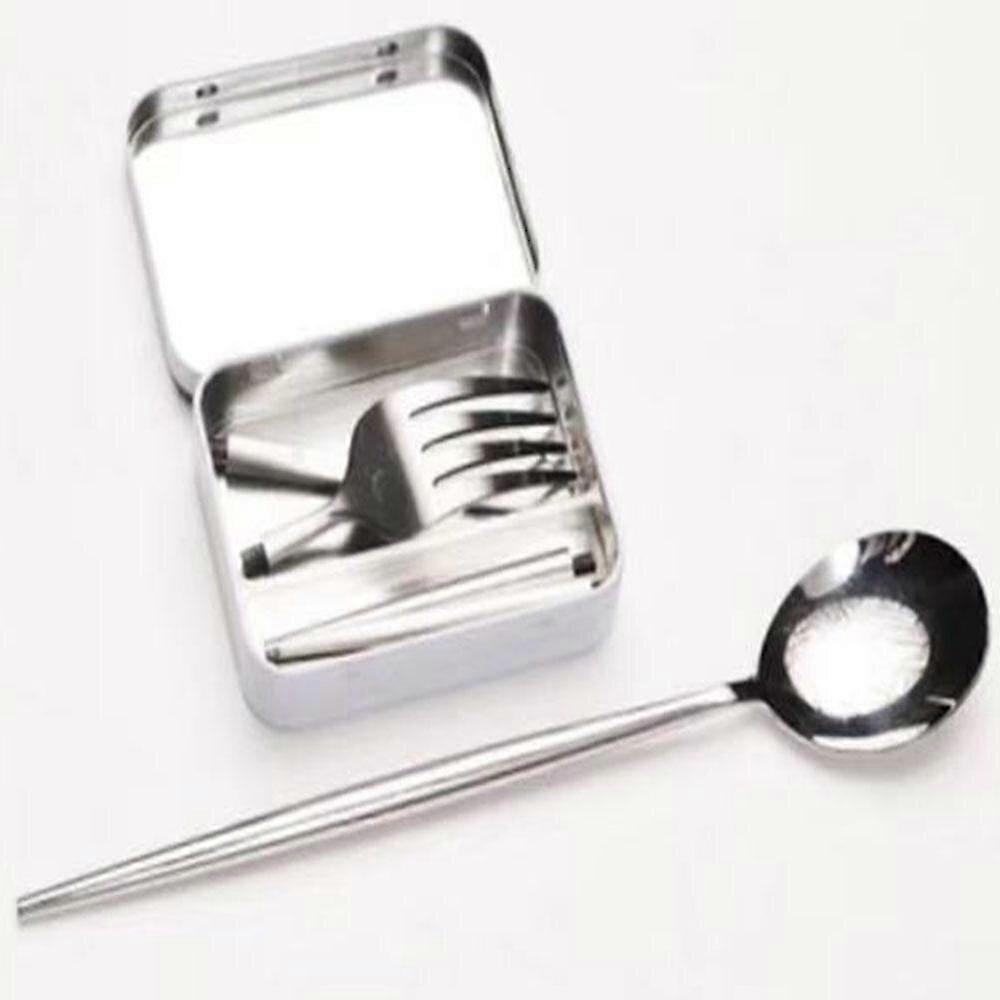 travel dinnerware detachable fork soup cutlery spoon reusable