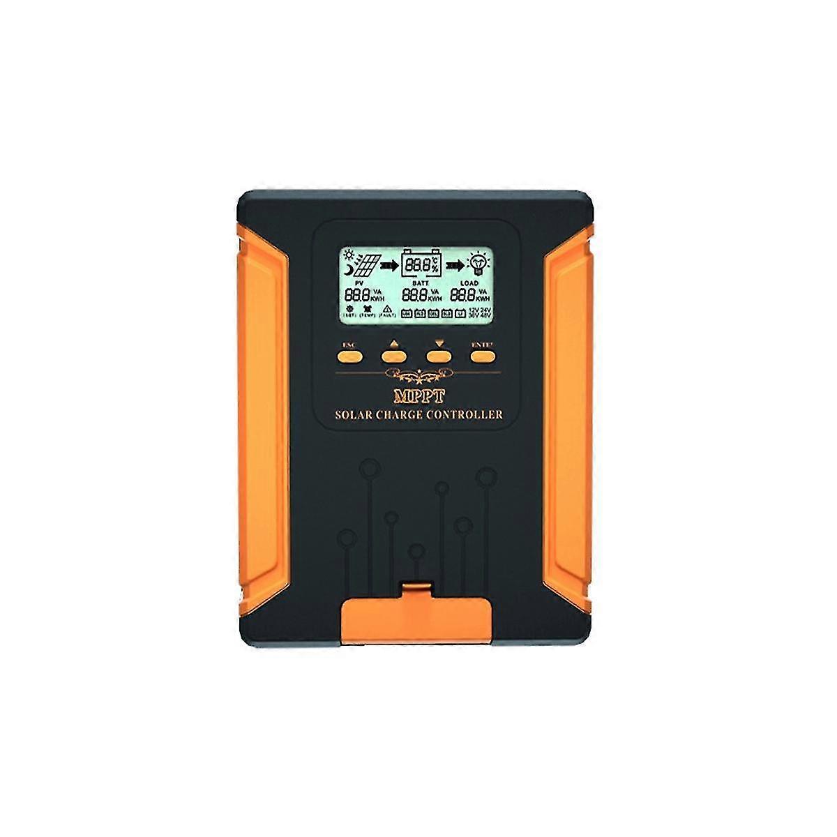 40A MPPT Solar Charge Controller 12V 24V 36V 48V Auto Adapting Lead Acid Lithium Battery Charging f
