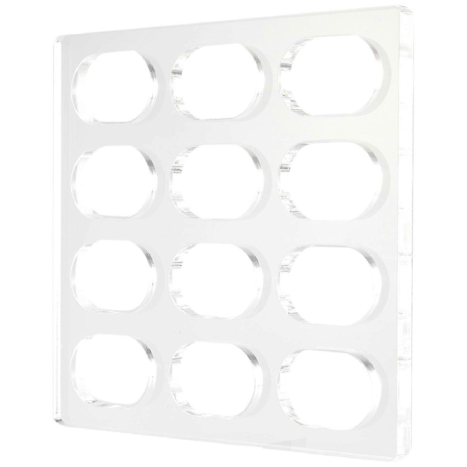 Clear Polycarbonate Dacquoise Cake Mold Oval Dakovaz Macaron Mould Cake Decorating Tool Bakeware