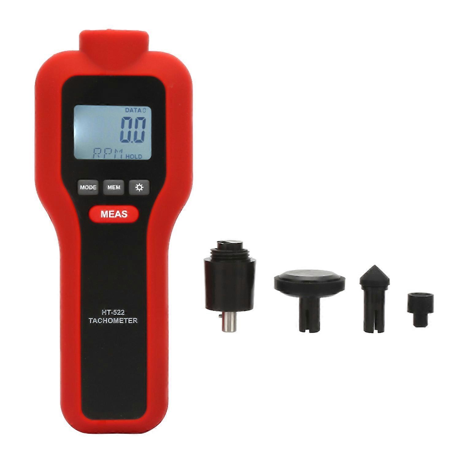 Handheld Non Contact 2-99999& Contact 2-19999 LCD Digital Tachometer Tach Rotate Speed Meter