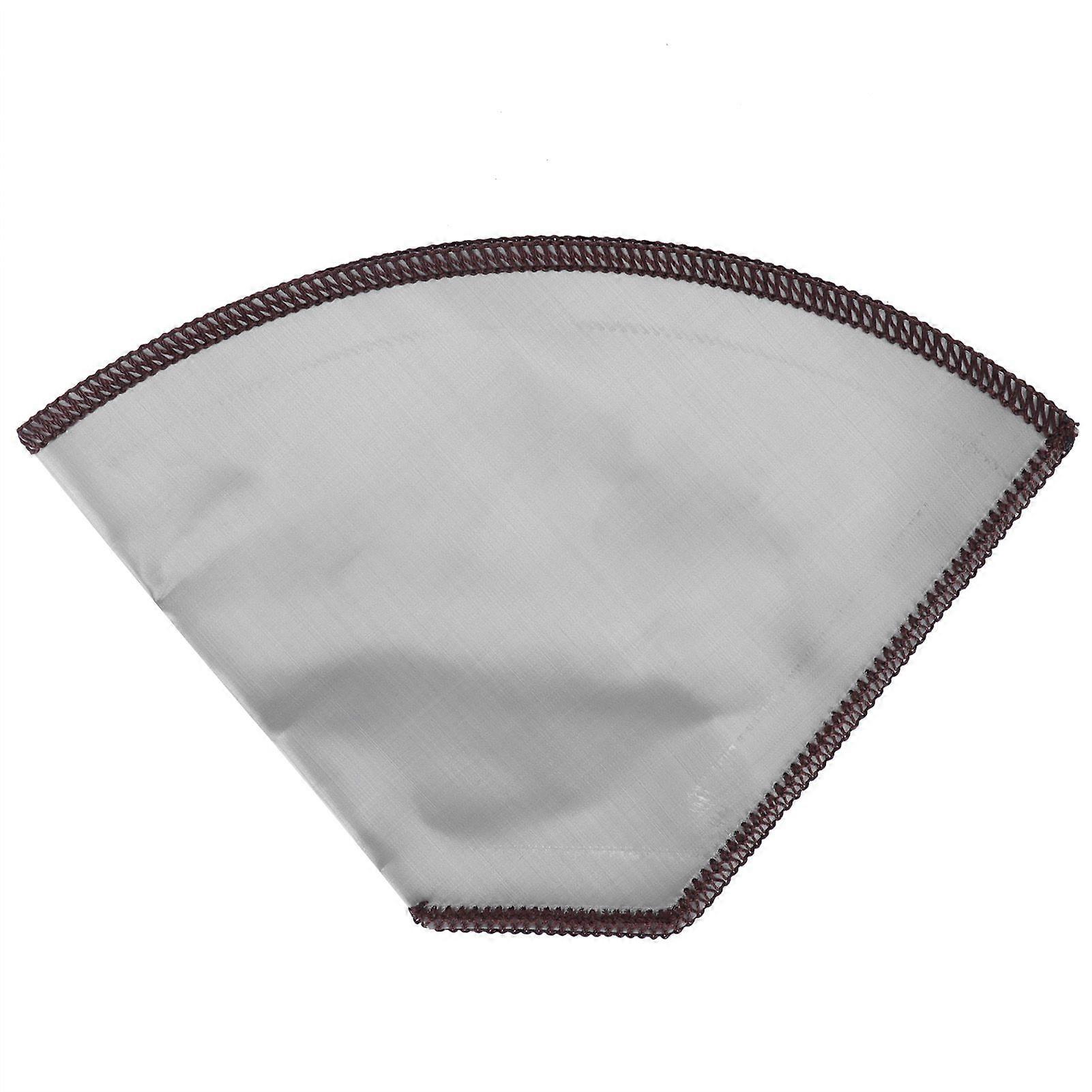 Stainless Steel Coffee Filter Reusable Foldable Trapezoid Coffee Strainer Bag 46 Cup