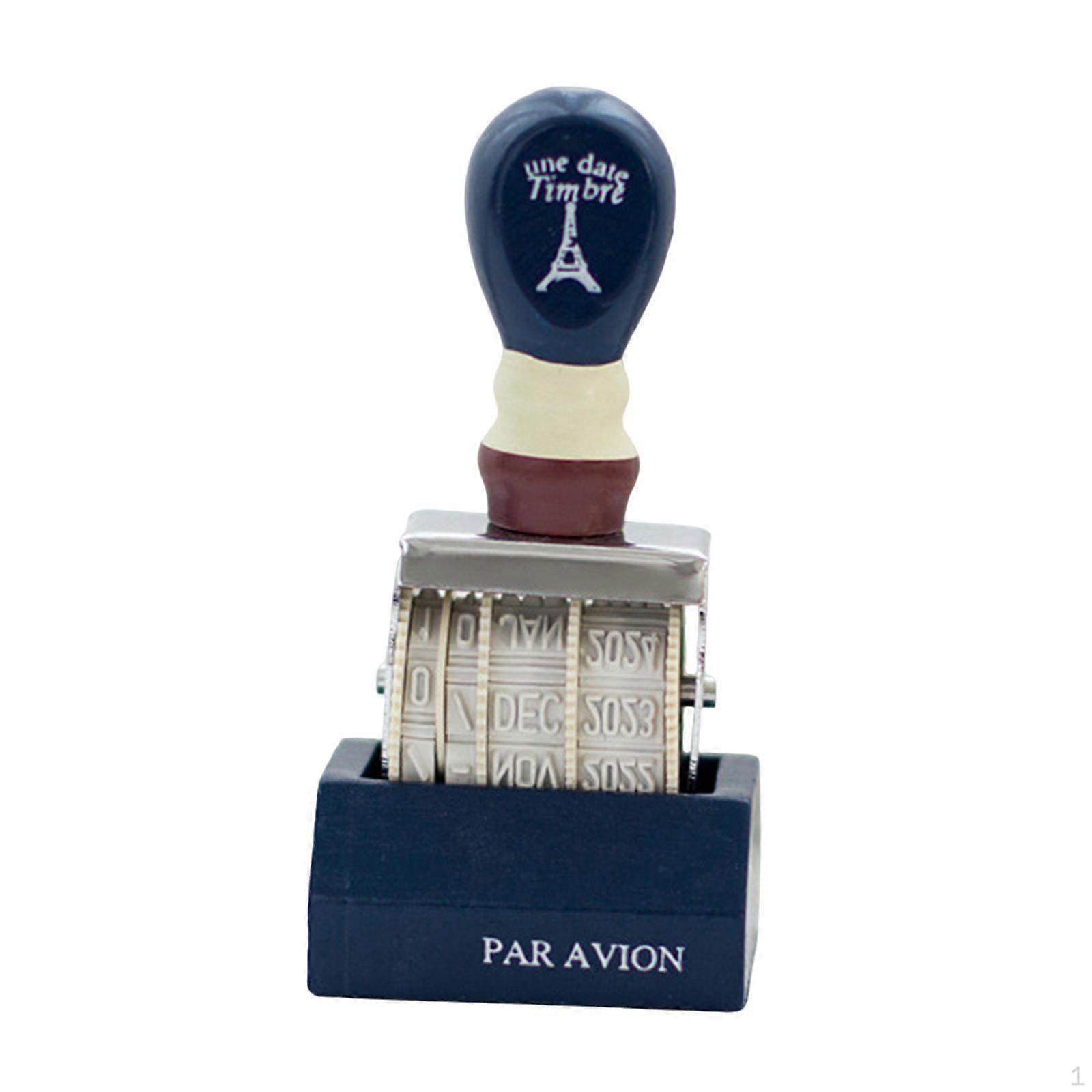 Adjustable Date Stamp for Office Use - Efficient and Versatile Business Tool