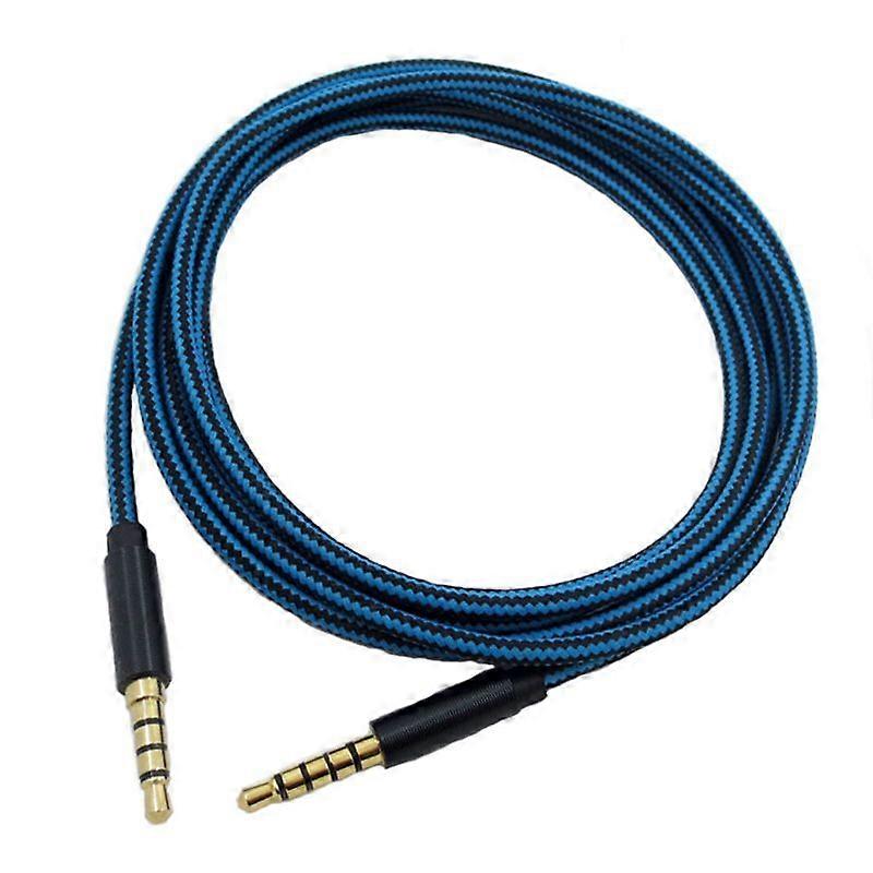 Audio Cable 2M/6.5Ft for Astro A30 A40 A10 Headphone Replacement Nylon Braided Aux Line