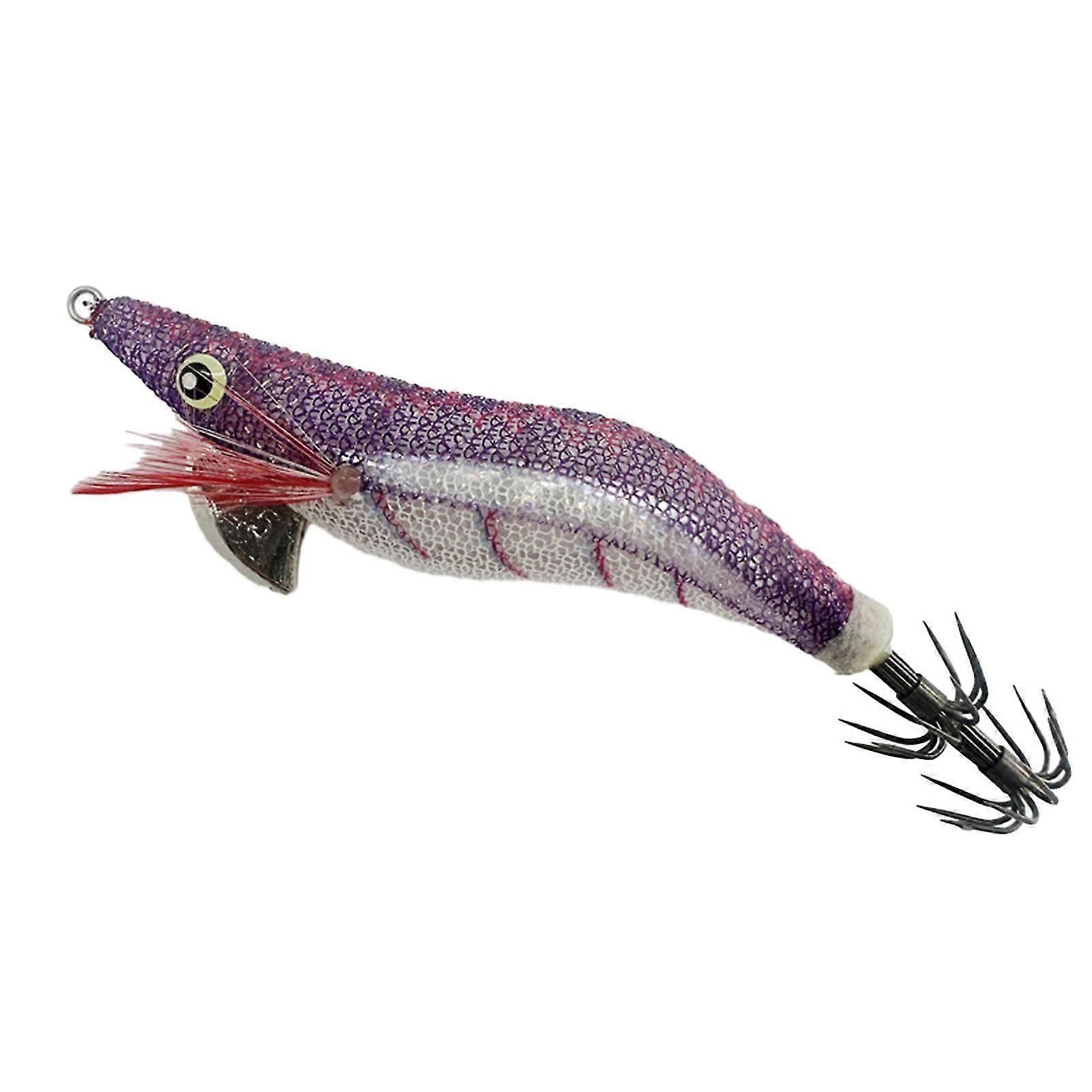 6/7/8CM Shrimp Fishing Lure with Sharp Squid Hook Glow in The Dark Realistic Freshwater Seawater Universal Luminous Artificial Bait Outdoor Fishing