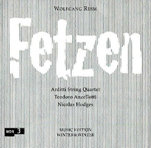 Wolfgang Rihm Wolfgang Rihm Fetzen CD (2011) NEW