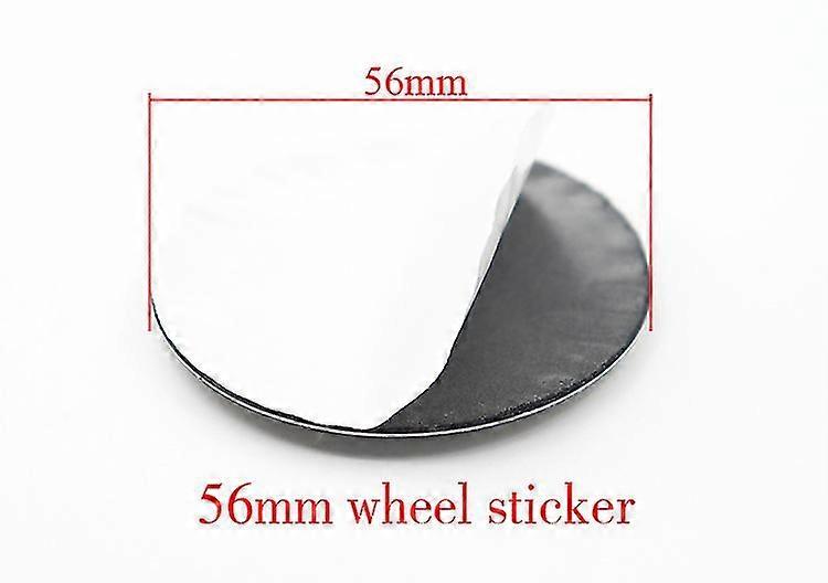 Wheel Center Cap Stickers 4-Pack 56mm For Mercedes Benz - Foto 6
