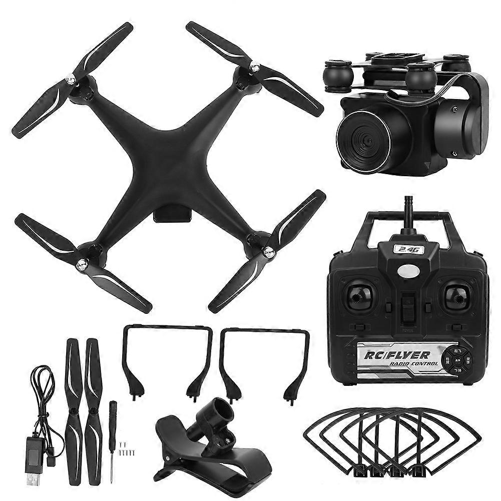 S32T 2.4GHz Wifi FPV HD Camera Altitude Hold Quadcopter RC Drone (Black 30W Camera)