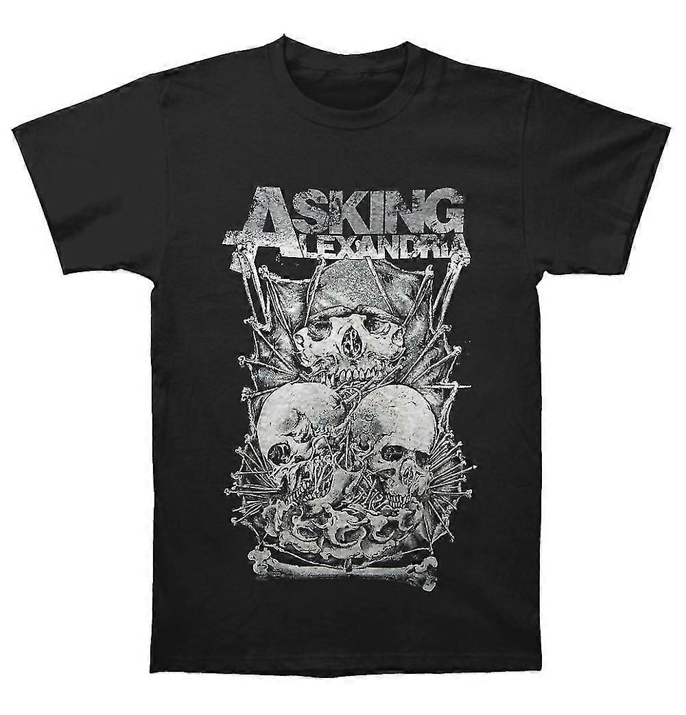 Demander à Alexandria Packed Skull Stack T Shirt
