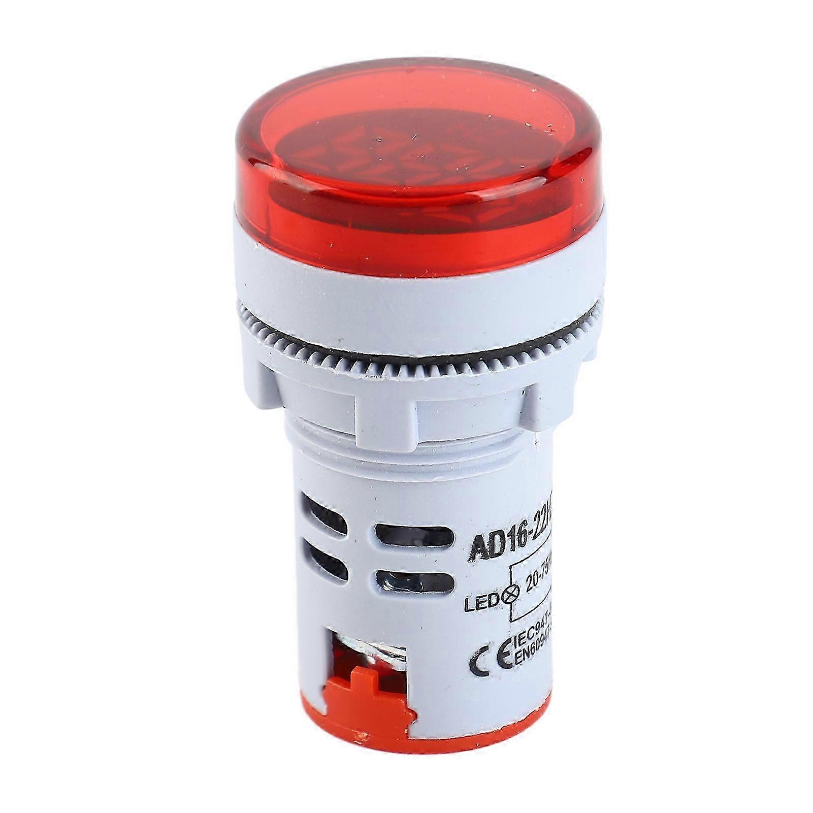 Frequency meter frequency indication, light display