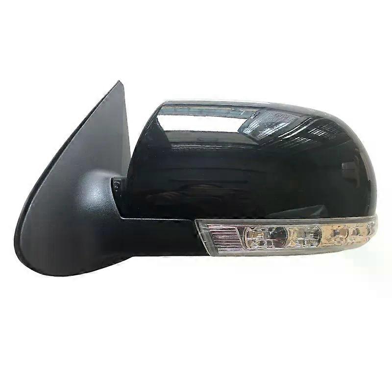 unique Left Right Car Folding Side Rearview Mirror For Hyundai Santa Fe 2.4L 2.7L 2007 2008 2009 2010 2011 2012 8PINS With Lamp