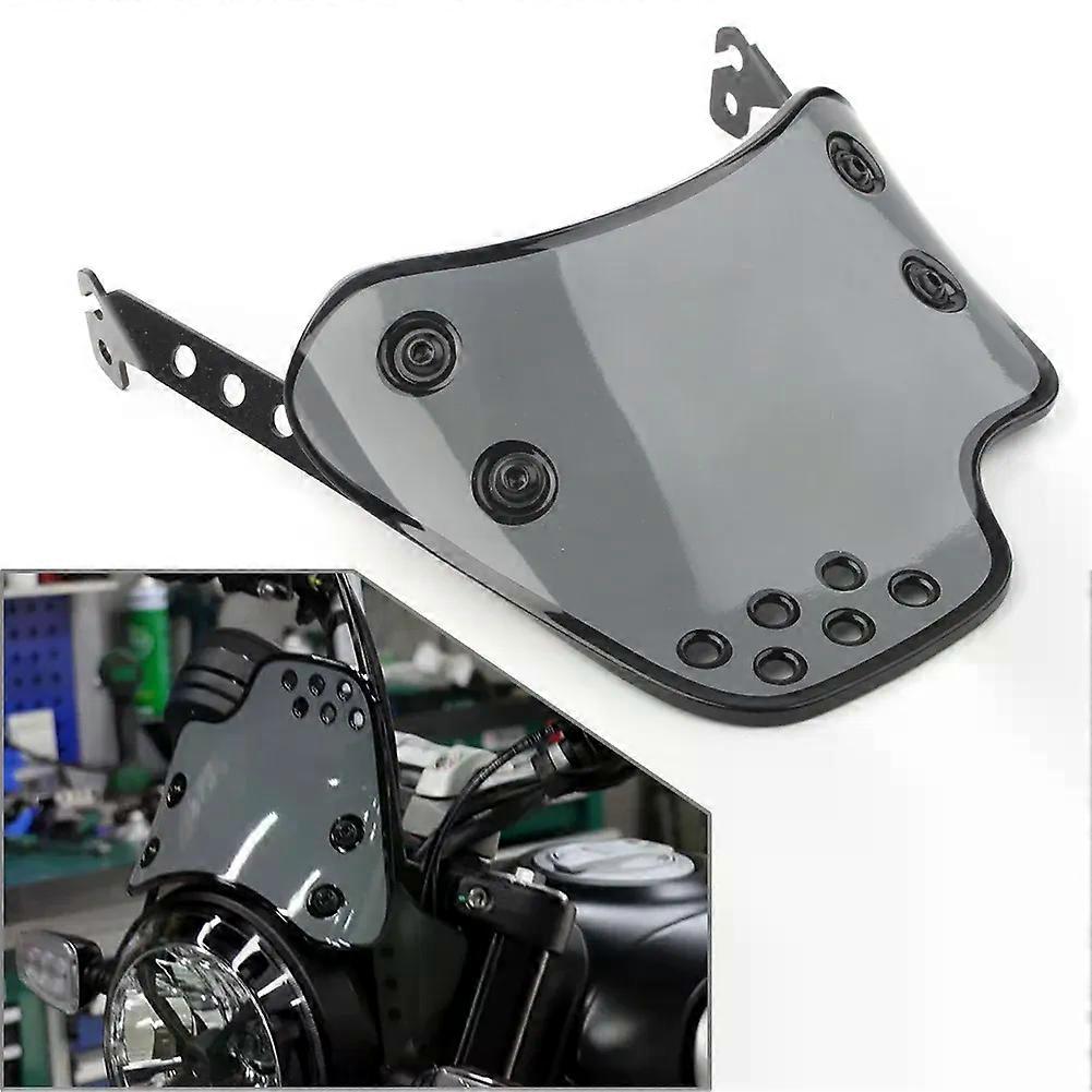 Motorbike Windshield Bracket Self Modification Retro Windscrren compatible for Scrambler 2015 2016 2017 2018 2019 2020 2021 MAXP