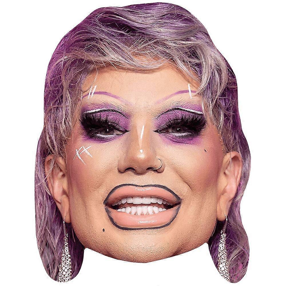 Matthew Cameron (Drag) Celebrity Mask, Flat Card Face