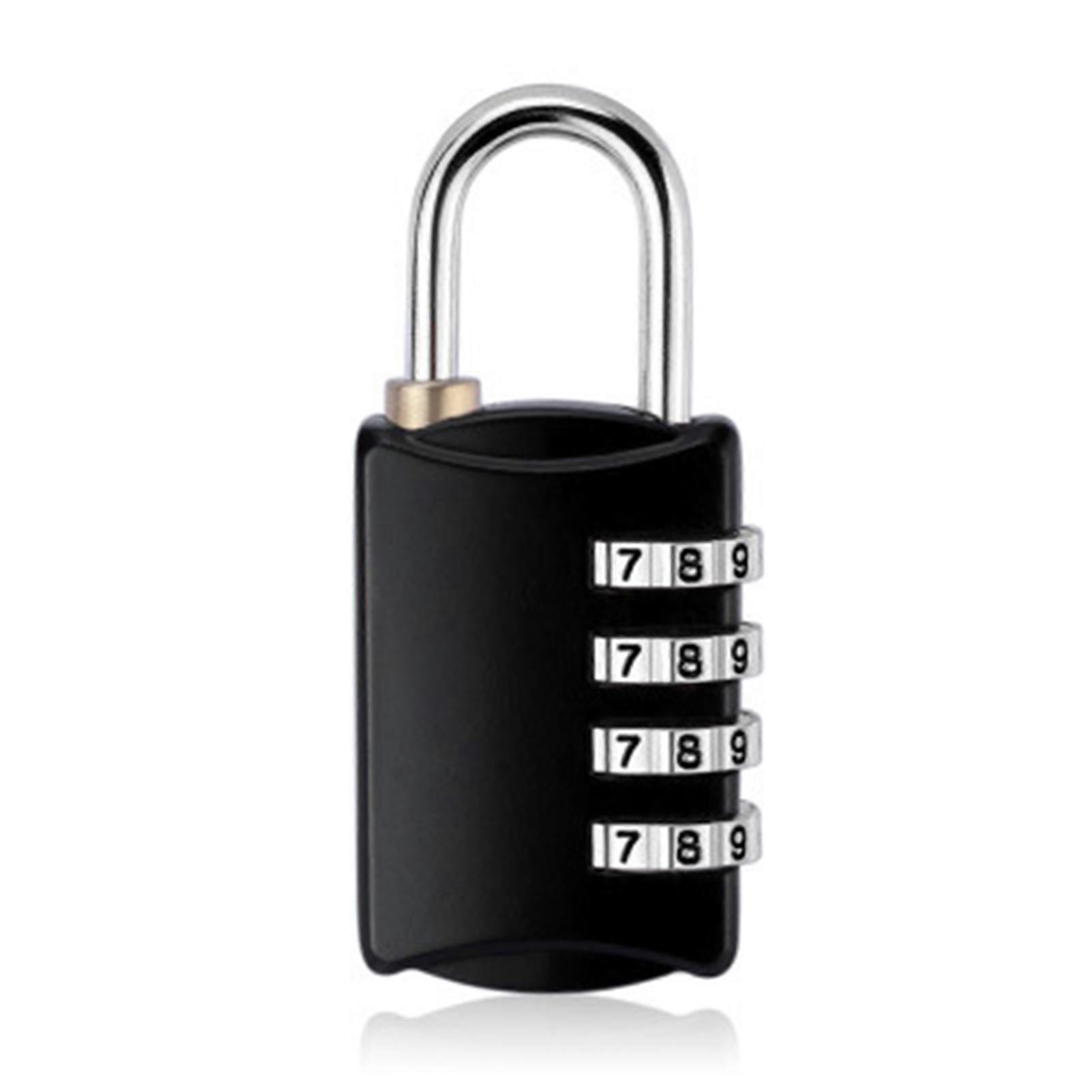 Secure Your Belongings with a Durable 4-Digit Zinc Alloy Coded Combination Padlock