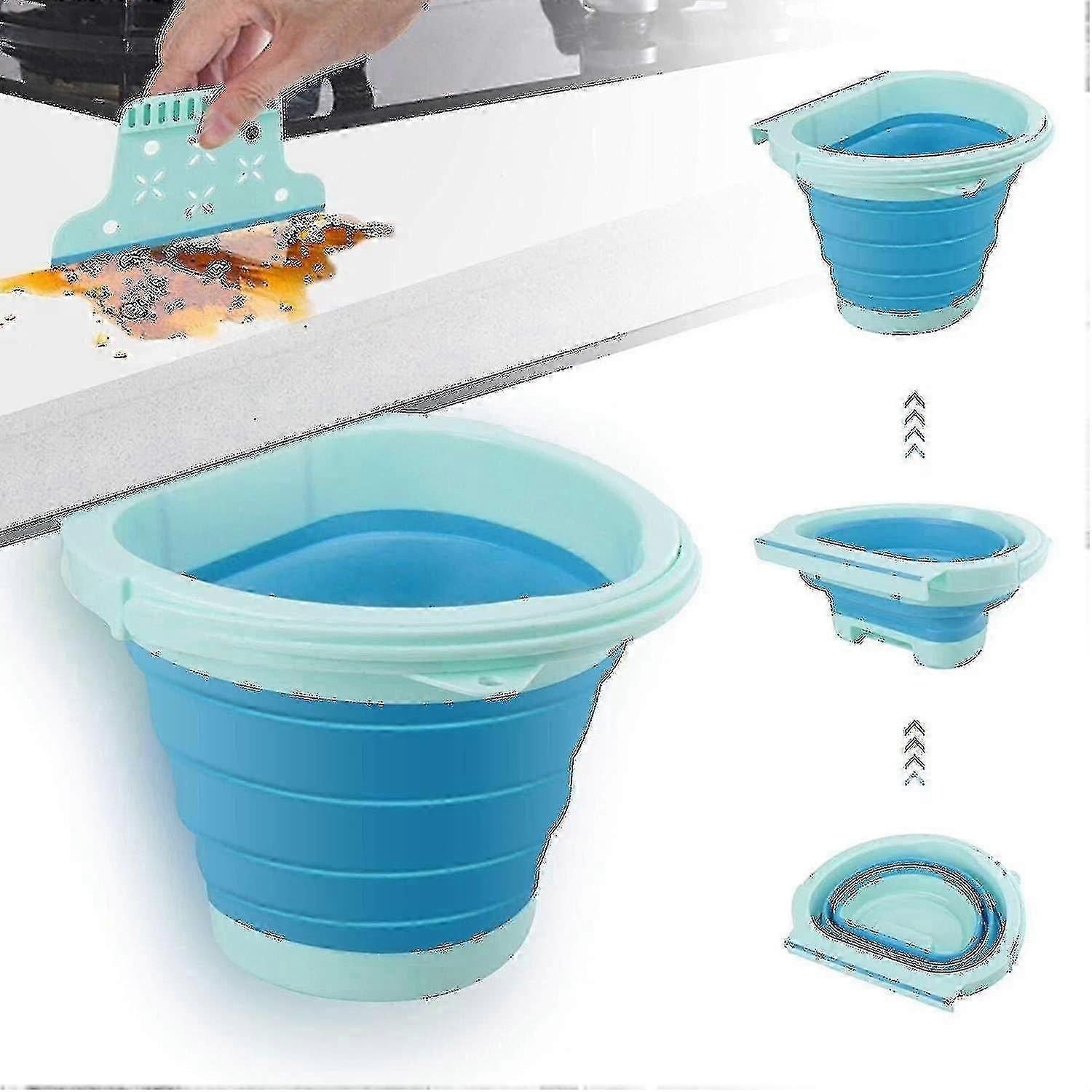 Trend Kitchen Hanging Collapsible Silicone Trash Can