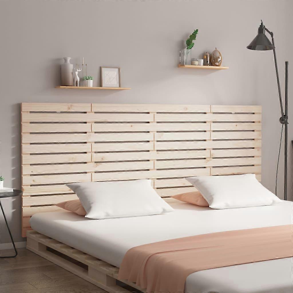 Wall-headboard 156x3x91.5 cm solid pine wood