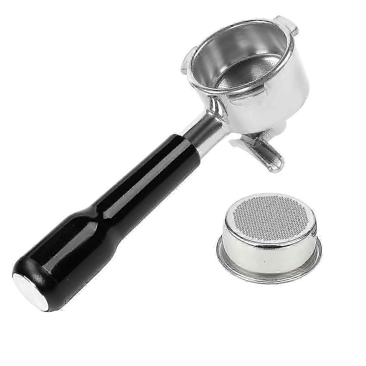 54MM Bottomless Stainless Steel Professional Espresso Coffee Portafilter with Single and Dual Cups
