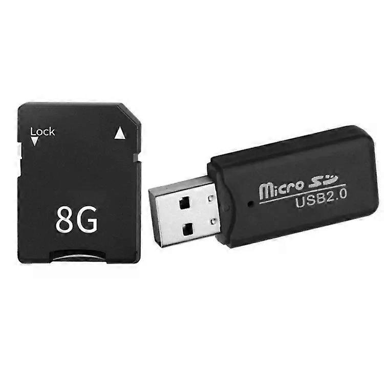 CCD Digital Camera Memory Card + Card Reader Memory Card + Card Reader 8G 8G