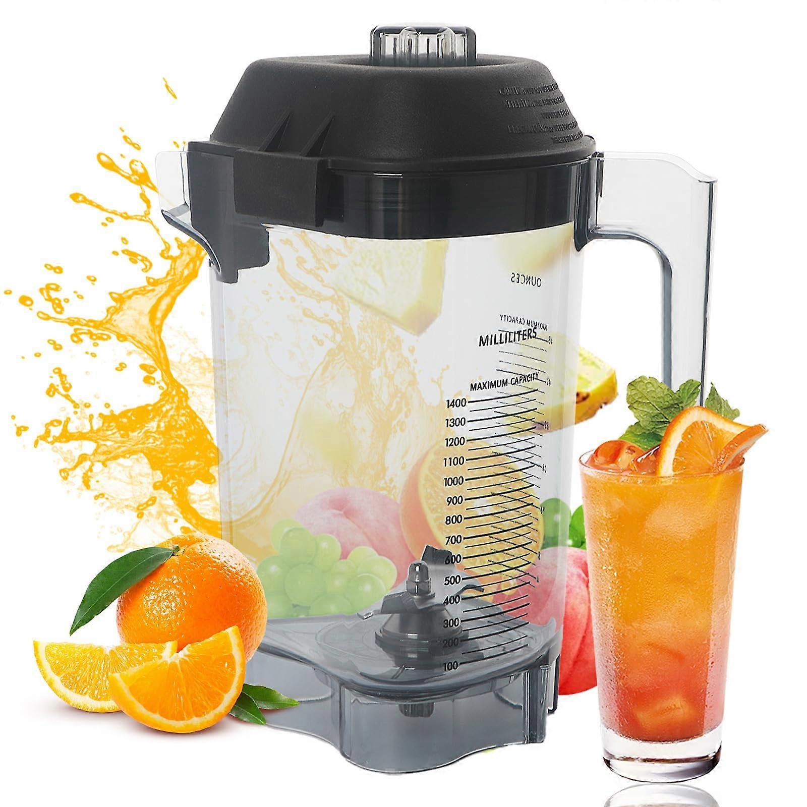 Blender Pitcher 48oz Replacement VM0145 Compatible With The Quiet One BarBoss Touch Go Advance Series