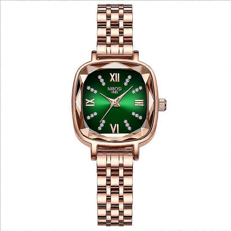 NIBOSI Basic Quartz Watch - Lightweight Comfort with Slim Silver Case