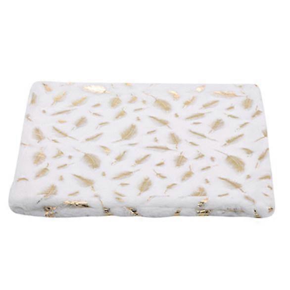 Practical Product Square Plush Protective Cover Home Christmas Pillowcase Short Plush Feather Cushion Pillowcase
